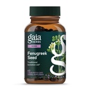 가이아 허브 Fenugreek 씨앗 - 건강한 Lactation 및 Breast 우유 생산 지원 * - 유기 Fenugreek 씨앗로 만든 - 60 Vegan 액체 Phyto-Capsules (최대 15 일 공급)