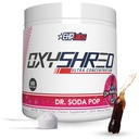 EHP Labs OxyShred Thermogenic 뚱뚱한 가열기 - L 글루타민, Acetyl L 카르니틴, Metabolism 승압기, 체중 감소, 식욕 통제, 에너지 음료, 박사 Soda 대중 음악, 60의 서빙을 가진 전 운동 분말