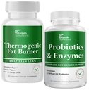 DR VITAMIN SOLUTIONS Thermogenic 뚱뚱한 가열기 & Probiotics Digestive 효소는 여성 & 남자를 위한 소화 건강 & Bloating 기복을 위한 Prebiotics를 가진 효소 효소 - 뭉치 90의 모자