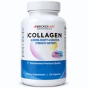 Men & Women 용 Bricker Labs Collagen - 유형 I, III Hydrolized Collagen 보충 750mg, 1 Collagen 캡슐 매일 - 120 서빙
