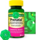 Prenatal Multivitamin/Multimineral 100 Tablets with Bundle Exclusive Vitamins & Minerals - A to Z -Better Ligth & Spring Guide + Weekly Pill 주최자 (3 항목)
