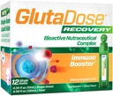 GlutaDose Recovery Immunity 보충교재 - 아이 & 성인을 위한 액체 비타민 면역 지원, 감기 & 홍조 배려 포장 (Glutathione Astragalus Echinacea Acerola) 여성 남자를 위한 면역 부스터 - 12의 작은 유리병