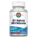 KAL 100 % 채식 MSM 및 글루코사민 - 건강한 관절 지원 - Vegan Glucosamine 및 MSM 보충 - Shellfish없이 제작 - Lab Verified - 60 일 보증 - 60 서빙, 60 정제