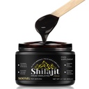 800 Mg Himalayan Shilajit 수지, Shilajit 순수한 Himalayan 유기, Humic 산을 가진 순수한 Shilajit, Fulvic 산 & 85+ 추적 무기물 단지, 에너지 & 면역 지원을 위한 보충교재 젤, 남자 & 여자, 60g