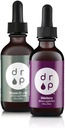 하락은 액체 Elderberry 하락과 비타민 D3+K2 하락 뭉치를 보충합니다
