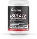 Cellugizer 100 % Whey Isolate 1lb, 초콜릿 I 25g 단백질, 빠른 소화 I 0g 설탕, 낮은 Carb