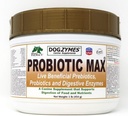 Dogzymes Probiotic Max -10 억 CFU의 Probiotics, Prebiotics, 소화 효소 - 구제 Diarrhea, Upset Stomach, Constipation, 가스, 알레르기, 면역 및 전반적인 건강 (1 파운드)