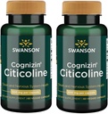 Swanson Cognizin Citicoline 1,000 밀리그램 60 Veg 캡슐 (2 팩)