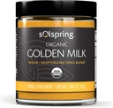 박사. Mercola Solspring 유기 황금 우유 초본 보충교재, 2.64 Oz. (75 g), 심황 & Ginger, 비 GMO, 글루텐 자유로운, 콩 자유로운, USDA 유기를 가진 Vegan 향 혼합