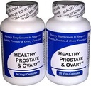 건강한 전립선과 보조 - (2 병은 총 180 Vegi-Capsules 포함) - Crinum Latifolium, Vegan Kosher Caps와 함께 향기로운 초본 혼합 -. Optimal Support*에 대한 전립선 허브