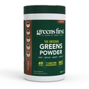 Greens First Original Greens Powder - 49 Superfoods - 유기농 과일 및 채소 - Prebiotics, Probiotics & Digestive Enzymes - 산화 방지제 스무디 - 낙농장 무료, Vegan, Non-GMO (콜릿, 30 서빙)