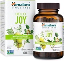 Himalaya 안녕하세요 Joy 초본 보충, Ashwagandha, Amla, Bacopa, Holy Basil/Tulsi, Positive Outlook, 지원 동기 부여, 스트레스 완화, 균형 잡힌 Cortisol, 비 GMO, Vegan, 60 캡슐