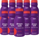 More Labs Dream Well Holistic Sleep Shot Drink 10 Pack | Non-Habit Forming | 레몬밤, 멜라토닌, 글리신 | 수면 지원 솔루션