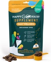 개를위한 매일 건강 보조 식품 | Probiotic & Prebiotic Benefits with Fish Oil & Seaweed to Keep Your Dog Beaming All Day Long | 모든 품종 및 크기 | 60 개