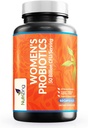 Gut 건강을위한 NutriZing Womens Probiotic - 50 억 CFU - 여성 소화 건강 및 pH 균형을위한 Prebiotics 및 Probiotics - Lactobacillus Reuteri & Rhamnosus 보충제 - 질 지원