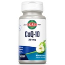KAL CoQ10 30mg의 산화 방지제 공식, 심장 건강과 세포 에너지 지원을 위한 CoEnzyme Q10 보충교재, 빠른 용해 ActivMelts, 채식주의자, 자연적인 녹색 Apple 풍미, 90의 봉사, 90의 마이크로 정제