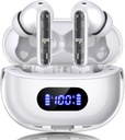 무선 Earbuds P1 PRO, 이어폰 Clear Call Mics Ear Buds, 편안한 착용감, IPX7 방수 헤드셋 긴 배터리 수명, 스포츠 운동을위한 30H 재생 시간