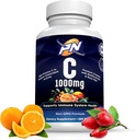 C 1000mg - 면역 체계 지원을 위한 Bioflavonoids와 로즈 Hips를 가진 높은 힘 비타민 C – 250의 캡슐
