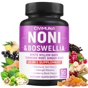 Boswellia, 백색 Willow Bark, Turmeric, Ginger 뿌리 및 더 많은 것을 가진 Noni 캡슐 - 3 달 공급을 위한 90의 캡슐