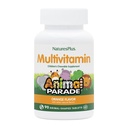 Natures Plus Animal Parade Children's Chewable Multivitamin - 오렌지 맛 - 90 동물 모양 정제 - 건강 및 웰빙 촉진 - 채식주의, 글루텐 무료 - 45 서빙