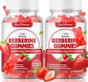 Ceylon Cinnamon Gummies 유기 Berberine HCL 1500mg를 가진 softbear Berberine Metabolism Immune 건강 설탕 자유로운 Berberine 보충 딸기 맛 120 조사를 위한
