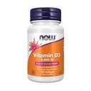 지금 식품 보충제, 비타민 D-3 2,000 IU, 높은 효능, 구조 지원 *, 120 Softgels