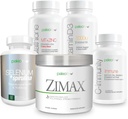 프리미엄 최대 방어 가치 키트: 이 5 프리미엄 보충제와 비타민 키트 포함: Zimax, Selenium + Spirulina, Glutathione MT + 아연, 비타민 D3 및 C-Imm.