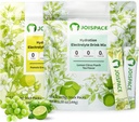 JOISPACE 전자 음료 믹스 티 폴리 페놀 | 패스트 히스 & 일렉트로스트 | 비 GMO, 비건, 글루텐 프리 | Pomelo Tea & Lemon Lime Tea, 32 서빙
