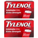 Tylenol 여분 힘 고통 Reliever와 Fever 흡진기 Caplets, 500 mg Acetaminophen, 두통, 두통, 두통 및 Minor 관절염 고통 구호, 200 조사를 위한 고통 구호 알약