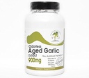 무취 Aged 마늘 추출물 900mg ~ 200 캡슐 - 첨가물 없음 ~ Naturetition 보충교재