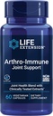Life Extension Arthro-Immune Joint Support, Curcumin EliteTM Turmeric Extract, Andrographis paniculata, Mobility 및 Flexibility, 채식주의 자, 글루텐 프리, 비 GMO, 60 캡슐 지원