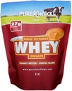 순수한 선택 땅콩 버터 Whey Isolate 단백질 분말, 28g 단백질 & 낮은 지방, 제일 찬은 & Undenatured Whey, 충전물 없음 또는 인공 감미료 없음 (Peanut 더 나은, 2 lb)