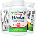 Palmitoylethanolamide 450mg Comfort Mobility Nerves Cognitive & Immune 지원 - Micronized 높은 흡수 - 모든 천연 완두 - 미국 - 첨가물 없음 또는 Excipients - 30 Vegan 캡슐 보충교재