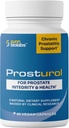 Prosturol | Prostatitis Treatment | CPPS | Quercetin, Saw Palmetto, Enzymes, Pelvic Health - 60 캡슐을 가진 남자를 위한 여분 힘 불편 완화 및 전립선 보충교재