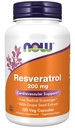 지금 보충 교재, 빨간 포도주 추출물을 가진 자연적인 Resveratrol 200 mg, 120 Veg 캡슐