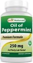 제일 자연적인 Peppermint 기름 Bowel Soothing 규정식 보충교재, 250 mg, 120 조사