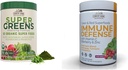 COUNTRY FARMS Super Greens Powder 50 유기 Superfoods 음료 혼합 Immune Defense Superfoods 음료 혼합 비타민 C Elderberry