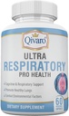 Ultra Respiratory Pro Health – 전체 폐 및 호흡 건강 유지에 도움이 – Butterbur 및 Feverfew Extract와 주입 - 60 캡슐