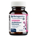 Metagenics HerWellness Estrovera - 모든 자연, 호르몬 자유로운 Perimenopause & Menopause 지원 - 뜨거운 섬광을 위해, Menopause 기복, 밤 땀 - 글루텐 자유로운 - 채식주의자 - 비 GMO - 30의 정제