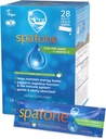 Spatone 여성을위한 자연 액체 철 보충 플러스 VIT C - 남자 & 아이 나이 4 - 임신 중 이상 - 쉽게 흡수 및 Gentle - Vegan - 사과 맛 - 28 일 - 20mL Sachet 당 철 5mg