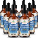 2000MG Liposomal 글루타티온 액체, 98% 흡수, 활동적인 모양 L 글루타티온 보충교재, Vegan 친절한, Immune 체계, 시효 방어, Detox, 16 FL.OZ를 위한 강력한 산화 방지제 Complex