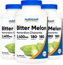 Nutricost Bitter Melon 600mg, 180 캡슐 (3 병)