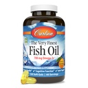 Carlson - 매우 Finest Fish Oil, 700 mg Omega-3s, 노르웨이어 생선 오일 보충, 야생 잡은 오메가 3 생선 오일, 지속 가능한 Sourced Fish Oil 캡슐, 오메가 3 보충, 오렌지, 120 Softgels