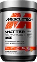 Pre Workout Powder MuscleTech Shatter Pre-Workout PreWorkout Powder for Men & Women PreWorkout Energy Powder Drink Mix Sports Nutrition Pre-Workout Products 레인보우 과일 캔디 (20 인분)