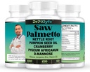 호박씨 기름 & 머리 성장 보충교재는 여자를 위한 톱 Palmetto, 남자를 위한 DHT 차단제, PCOS 전립선 건강, Pygeum, Lycopene, 남자 건강을 보충합니다