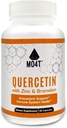 아연을 가진 Quercetin & Bromelain - 산화 방지제 지원 면역 체계 건강 - 규정식 보충교재 - 60의 캡슐 1050 mg 유력한 공식