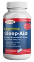 HEALTH LFE HealthLife® 수면 보조 (Diphenhydramine HCl 모자, 25 mg 블루) 300 카운트