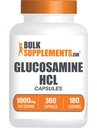 BulkSupplements.com 글루코사민 HCl 캡슐 - 글루코사민 보충, 영양 보충 - 글루텐 무료, 서빙 당 2 캡슐, 360 개 (팩 1)