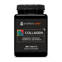 Youtheory 남자의 교원질 - 5,000 mg - 남자를 위한 매일 교원질 보충교재 - 18 아미노산과 - 합동, 뼈, 근육, 머리 성장, 못 & 피부 Support* - 290 정제 (48 일 공급)