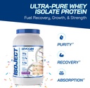 Evogen Isoject - Whey Protein Isolate | Ignitor Enzymes, BCAA 및 EAA를 가진 매우 순수한 Whey Protein Powder | 향상된 흡수 및 복구 | 생일 케이크 | 25 인분